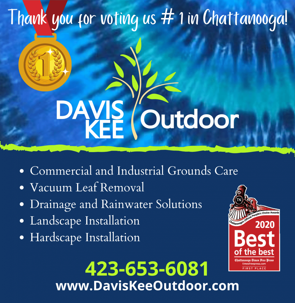 Chattanooga's Best of the Best Lawn Care and Landscaping Award for 2020